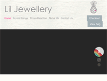 Tablet Screenshot of liljewellery.com